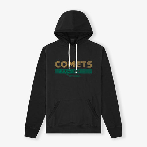 Sydney Comets Pullover Hoodie w/ Imperfect Print - Black